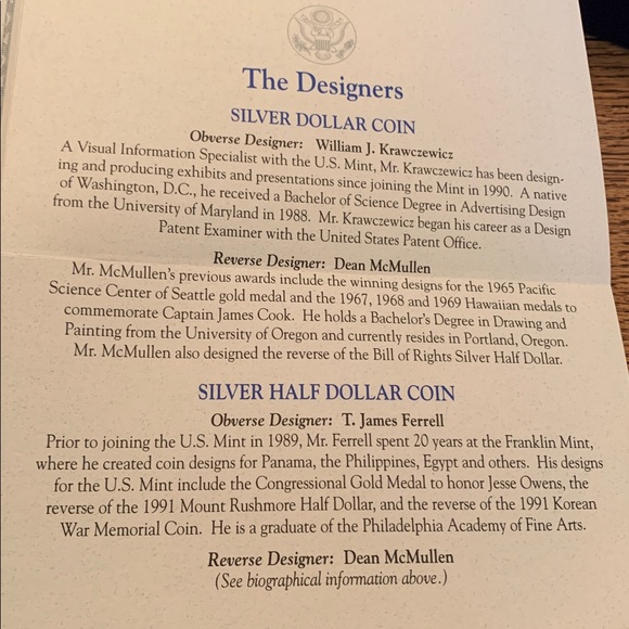 1993 US Mint coin collection in box and plastic and velvet protective cover - Picture 6 of 14